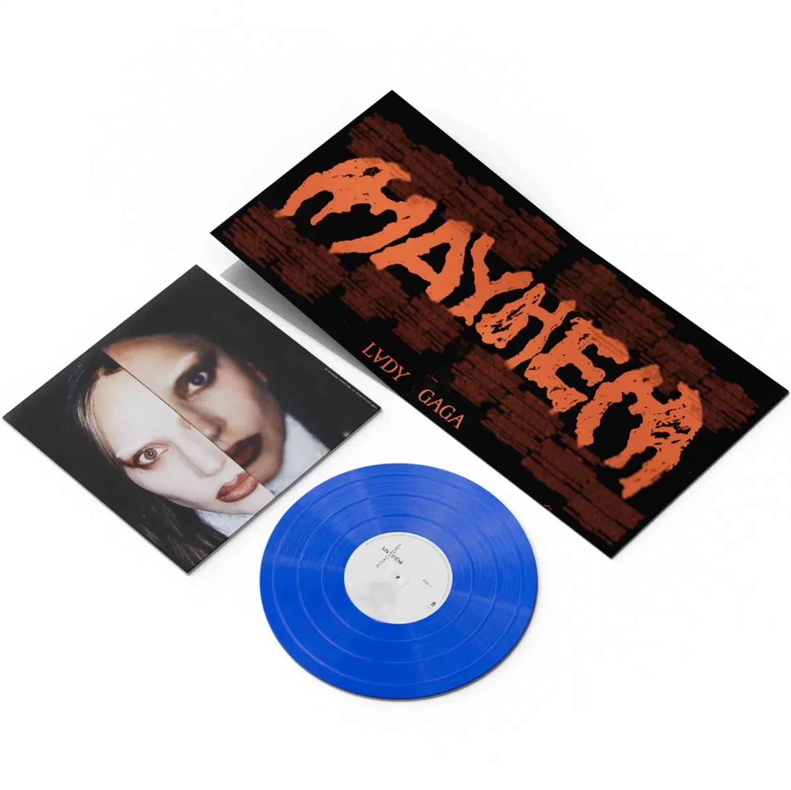 Lady Gaga Mayhem Blue Vinyl 1