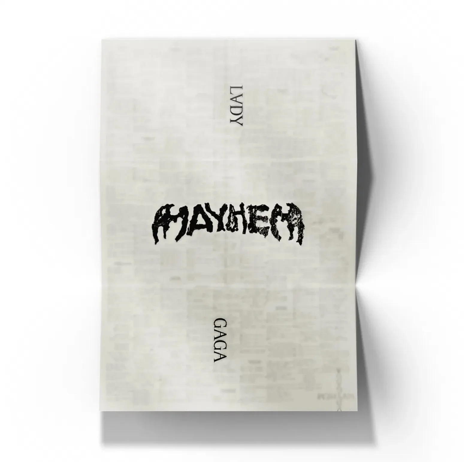 Lady Gaga Mayhem Blue Vinyl 4