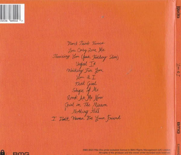 Rita Ora – You & I CD