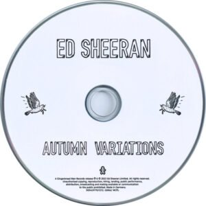 Ed sheeran – autumn variations cd 3