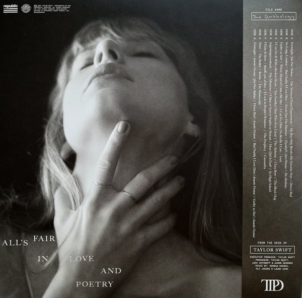 Taylor swift – the tortured poets department (the anthology) 2