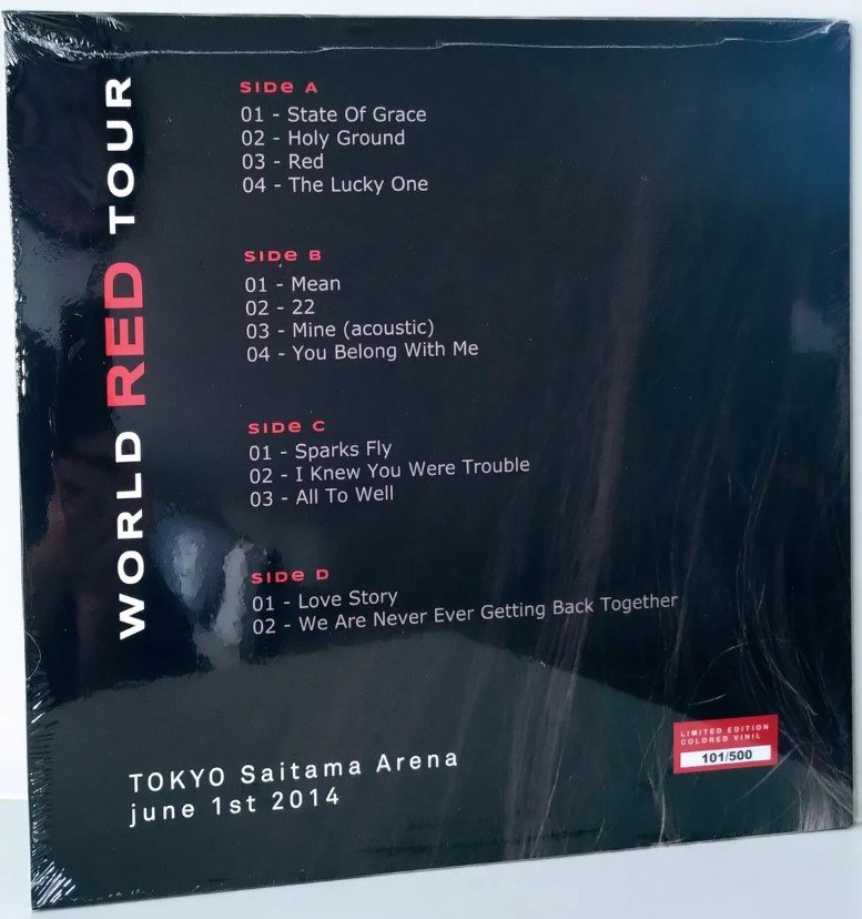 Taylor swift – world red tour 2