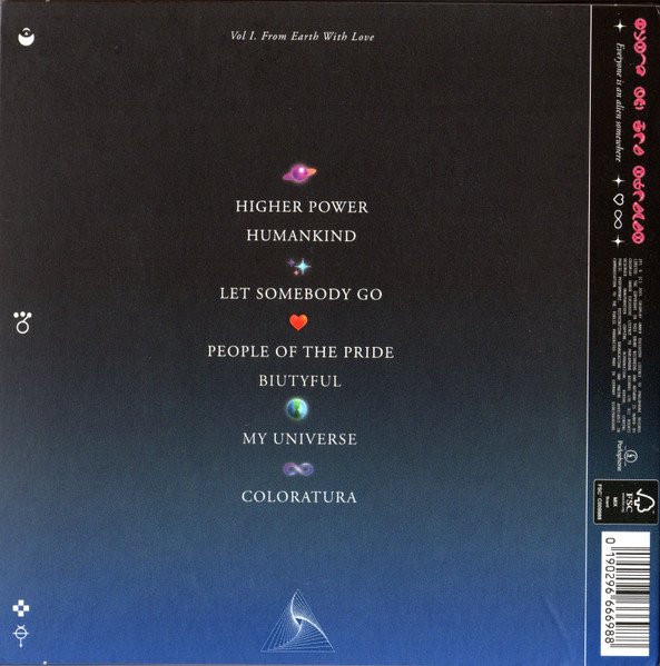 Coldplay – Music Of The Spheres cd